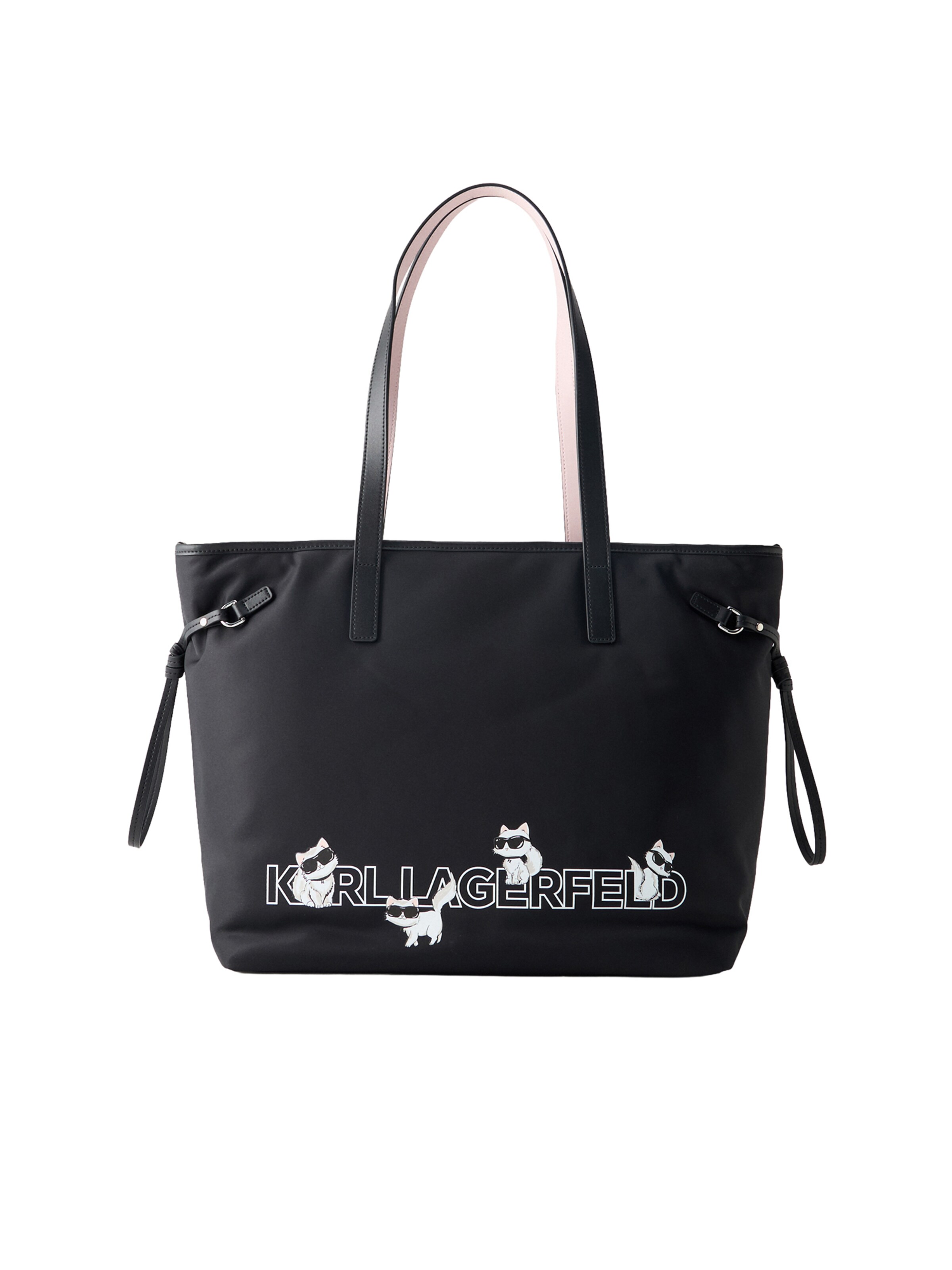 Karl Lagerfeld Shopper 'IKON CHOUPETTE' in Black: front