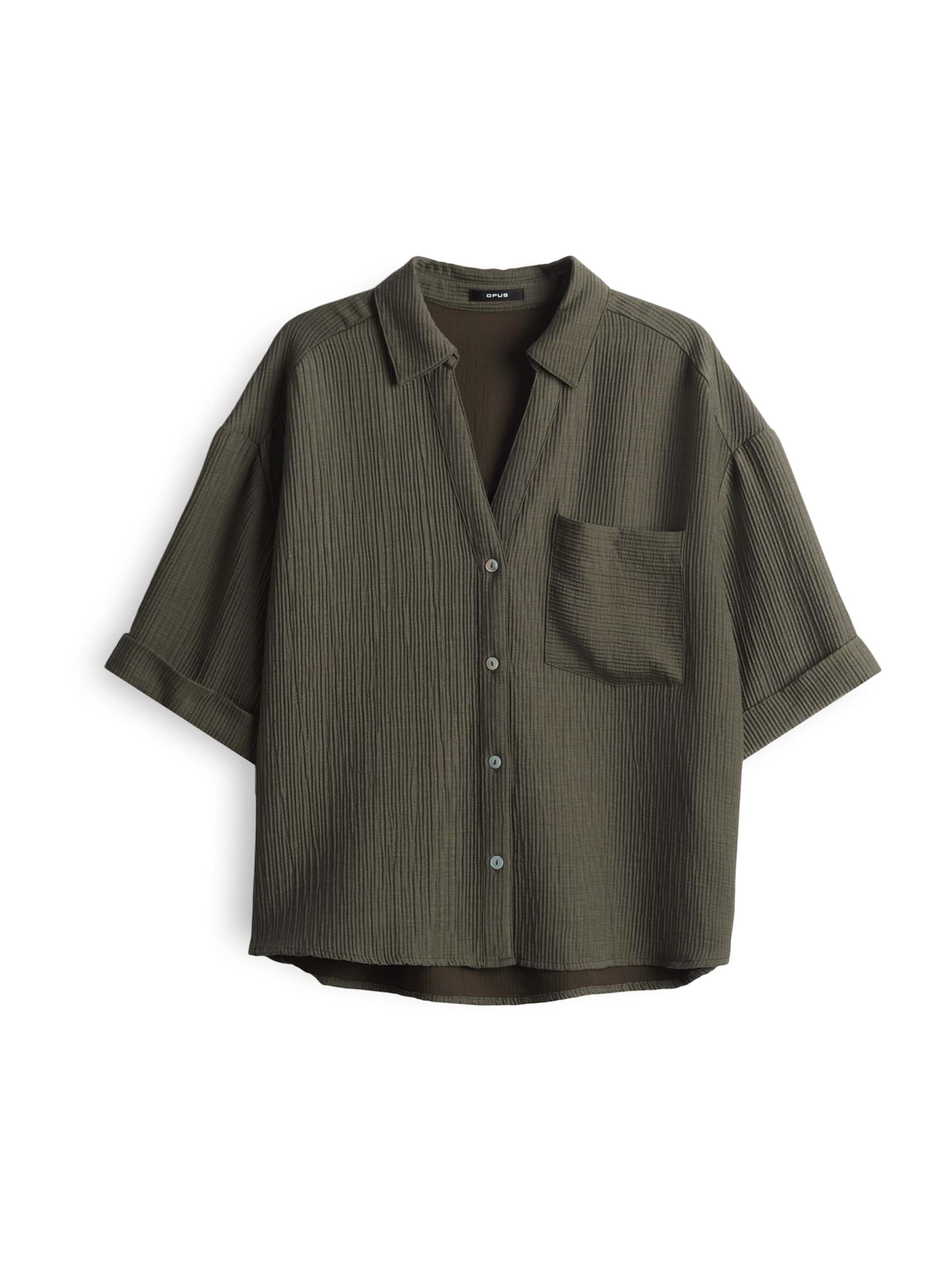OPUS Bluse 'Fiora' in Grün: Vorderseite