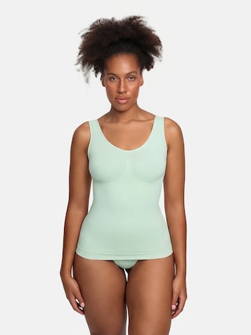 Haut modelant 'Figurformendes Shapewear Tanktop' cfab en vert : devant