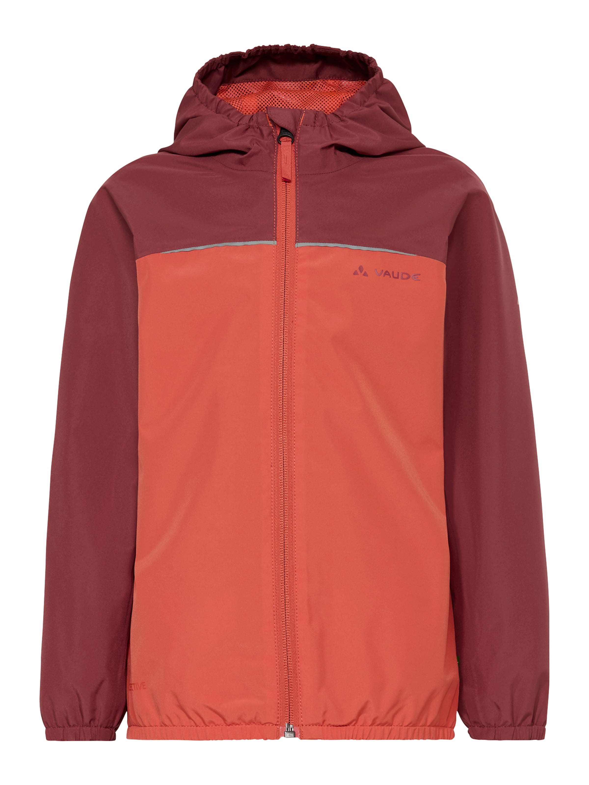 VAUDE Weatherproof jacket 'KD Turaco J III' in Red: front