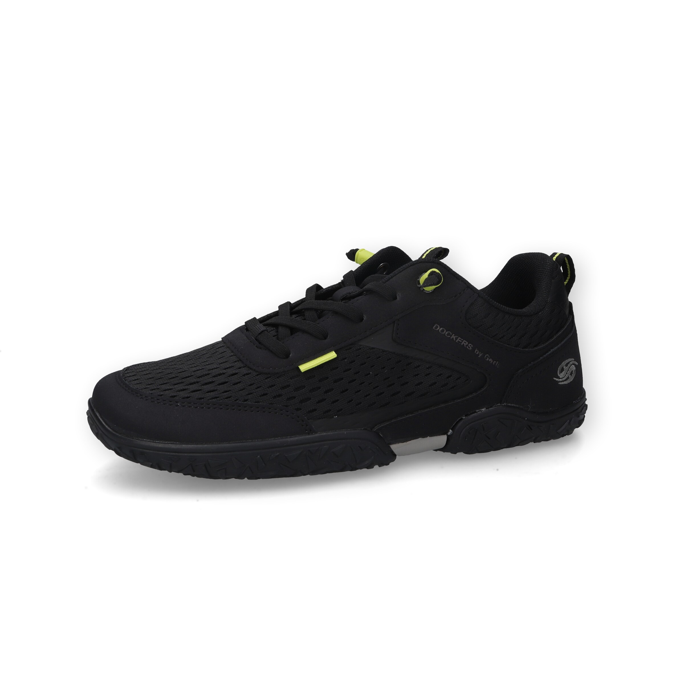 Dockers by Gerli Slip On in Schwarz: Vorderseite