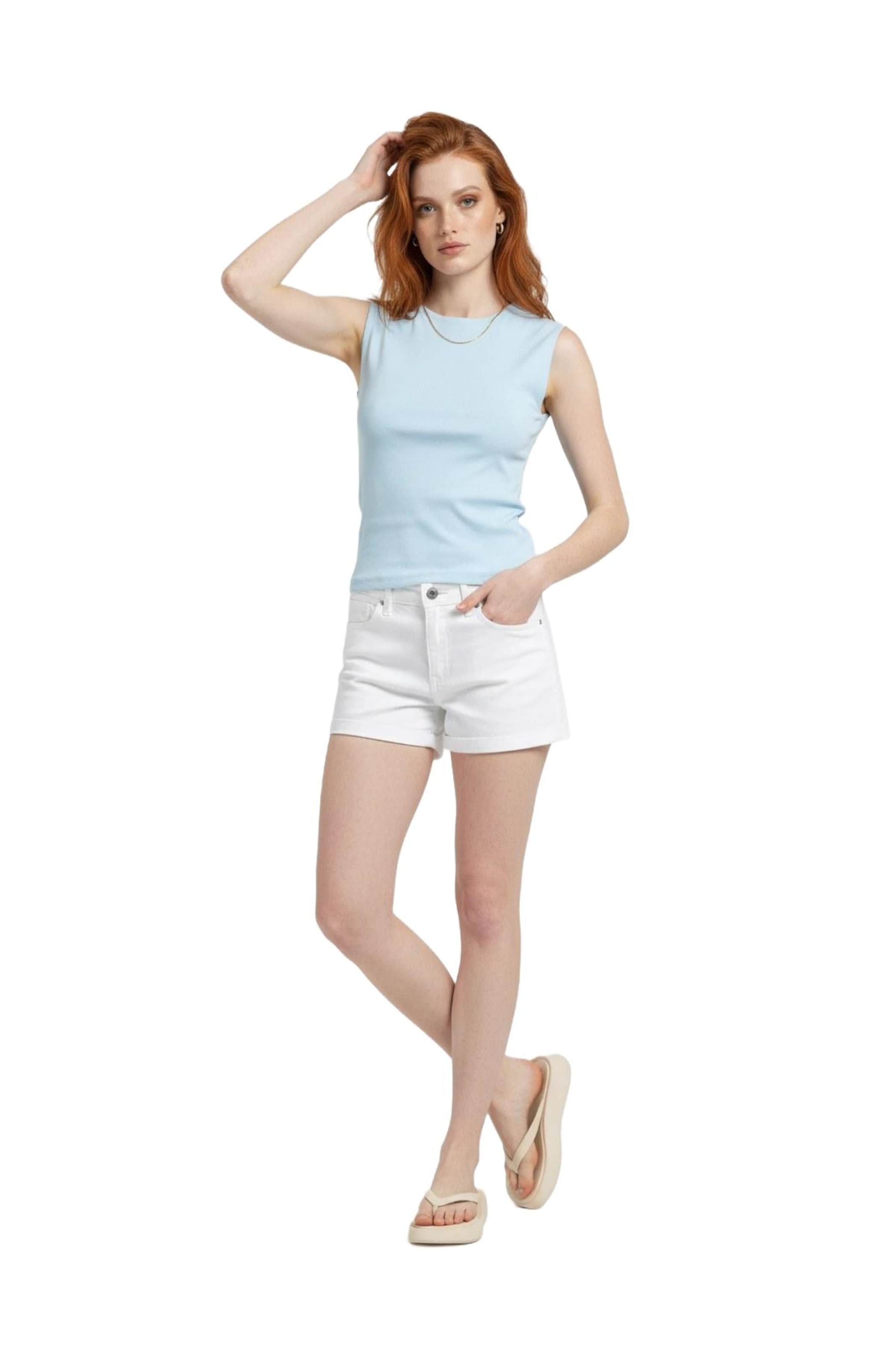 Alexa Dash Top in Blau