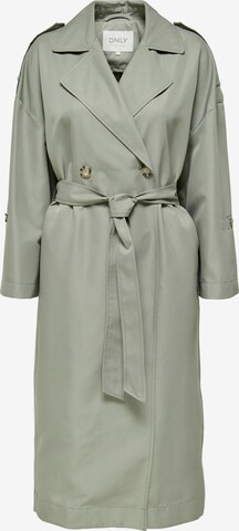 ONLY Between-Seasons Coat 'Heather' in Green: front