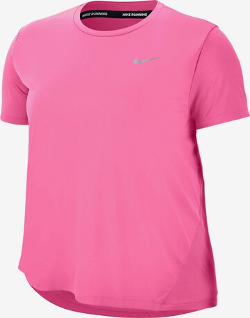 Nike Sportswear Performance shirt 'Miler' in Pink