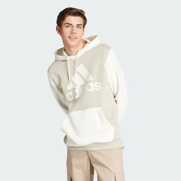 ADIDAS SPORTSWEAR Спортивный свитшот 'Essentials' в Бежевый: спереди