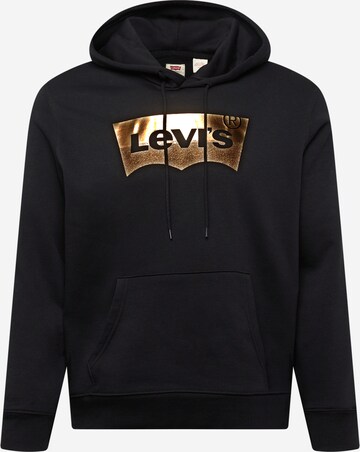 Sweat-shirt 'Graphic Roadtrip' LEVI'S ® en noir : devant