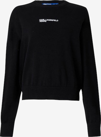KARL LAGERFELD JEANS Neulepaita koossa XS värissä musta / valkoinen, Tuotenäkymä