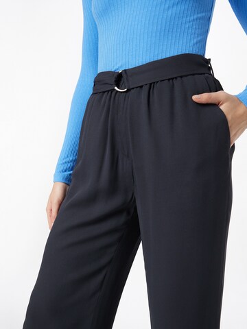 s.Oliver BLACK LABEL Wide leg Broek in Blauw