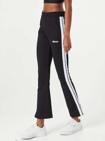 ELLESSE Flared Trousers 'Seren' in Black: front