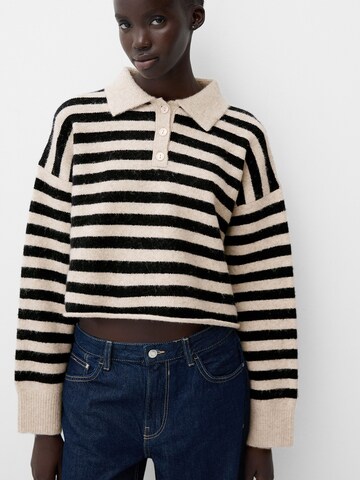 Bershka Trui in Zwart