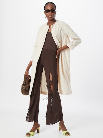 Sisley Between-Seasons Coat in Beige