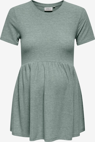 T-shirt 'OLMMALAYA' Only Maternity en vert : devant