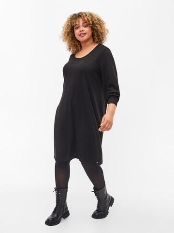 Zizzi Kleid 'LUCCA' in Schwarz