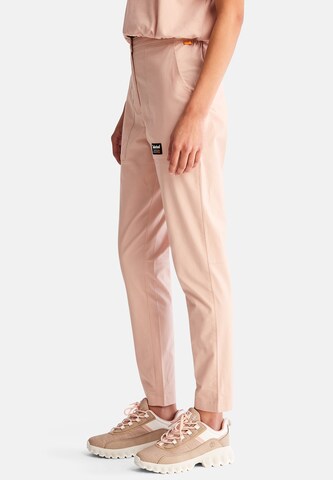 TIMBERLAND Slimfit Spodnie 'PU Pant' w kolorze różowy