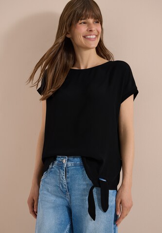 CECIL Bluse in Schwarz: Vorderseite