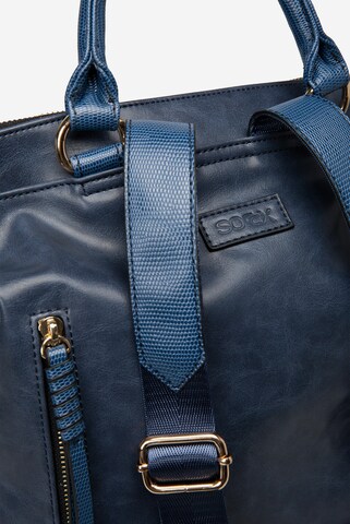 Soccx Handbag in Blue
