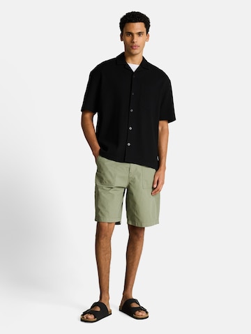 TOM TAILOR DENIM Loosefit Broek 'TTLOOSE' in Groen