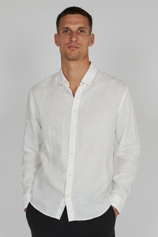 Matinique Regular fit Button Up Shirt 'Trostol ' in White: front