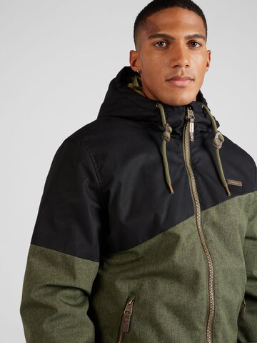 Veste d’hiver 'WINNGS' Ragwear en vert