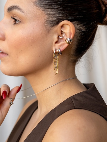hiBALI Earrings 'Chain Hoops' in Mixed colors