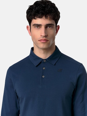 Pull-over 'K-WAY TIBOR LT STRETCH JERSEY SLIM Maglieria' K-Way en bleu