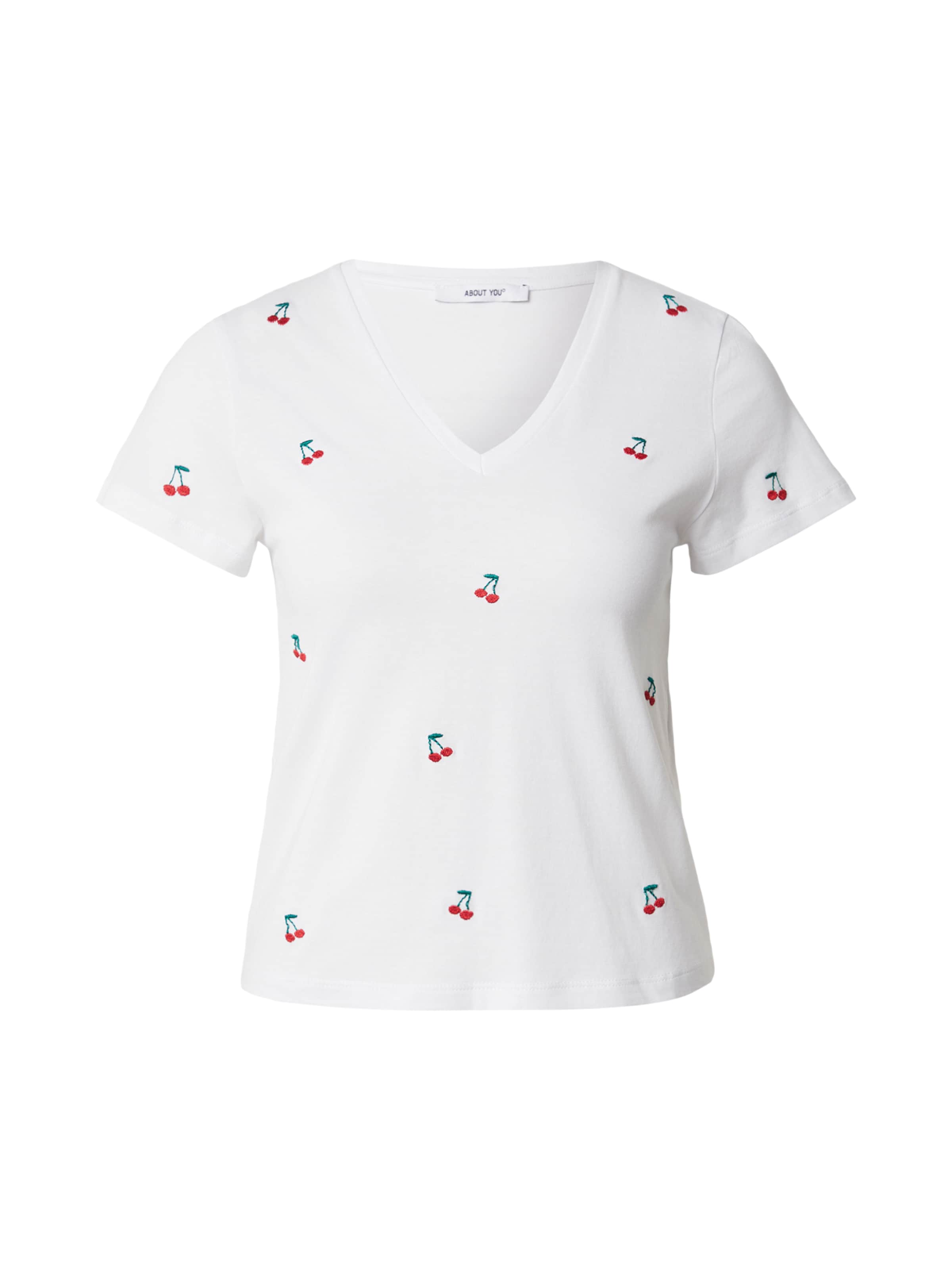 Maglietta 'Mina' di ABOUT YOU in bianco: frontale