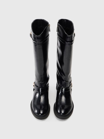 STEVE MADDEN Kozaki 'Landslide' w kolorze czarny