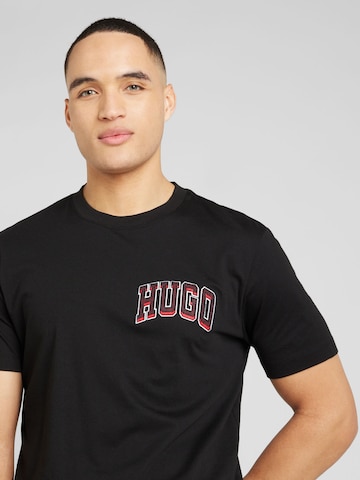 HUGO Shirt 'Dasko' in Black