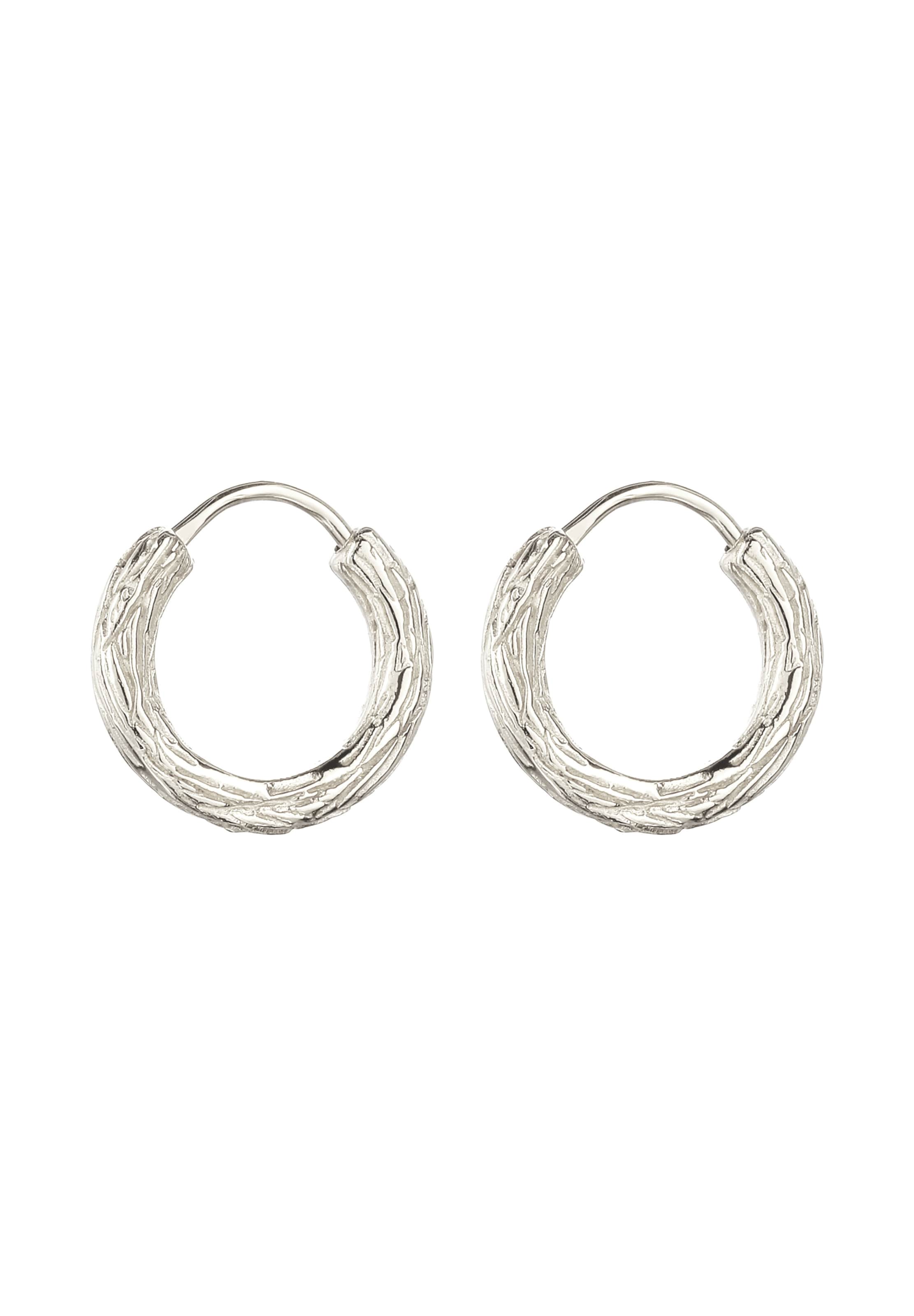 KUZZOI Ohrringe in Silber: Vorderseite