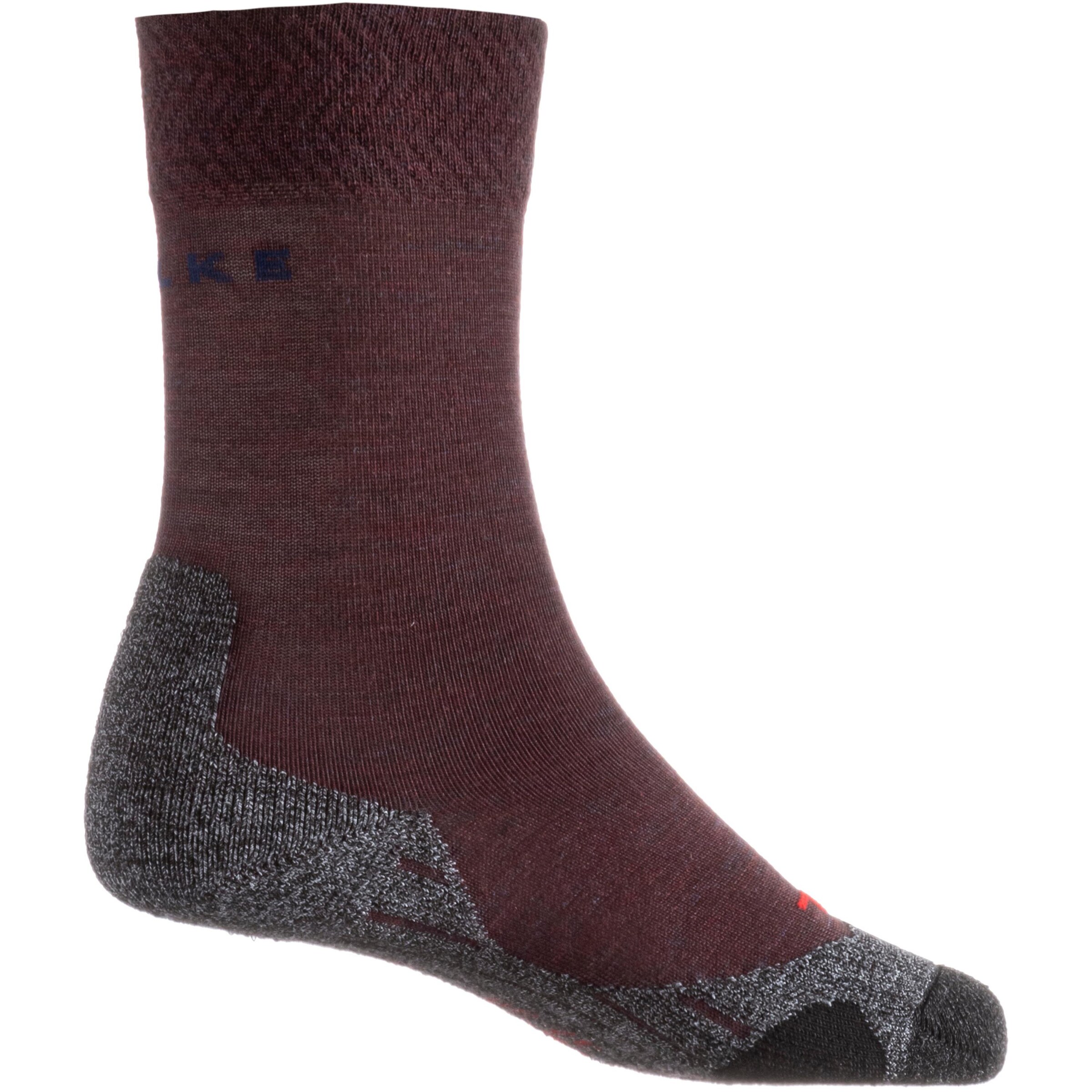 FALKE Athletic Socks 'TK2 Melange' in Red
