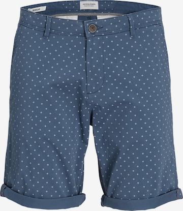 Pantalon chino JACK & JONES en bleu : devant