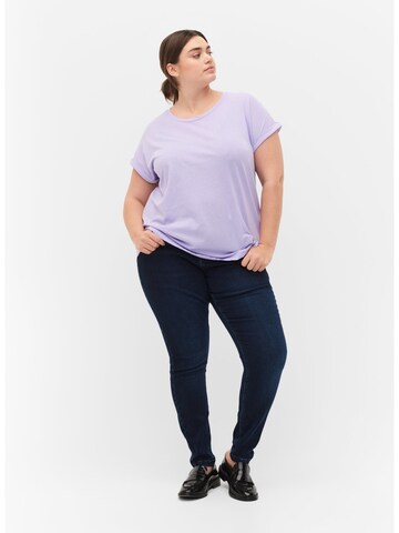 Zizzi - Camisa 'KATJA' em roxo