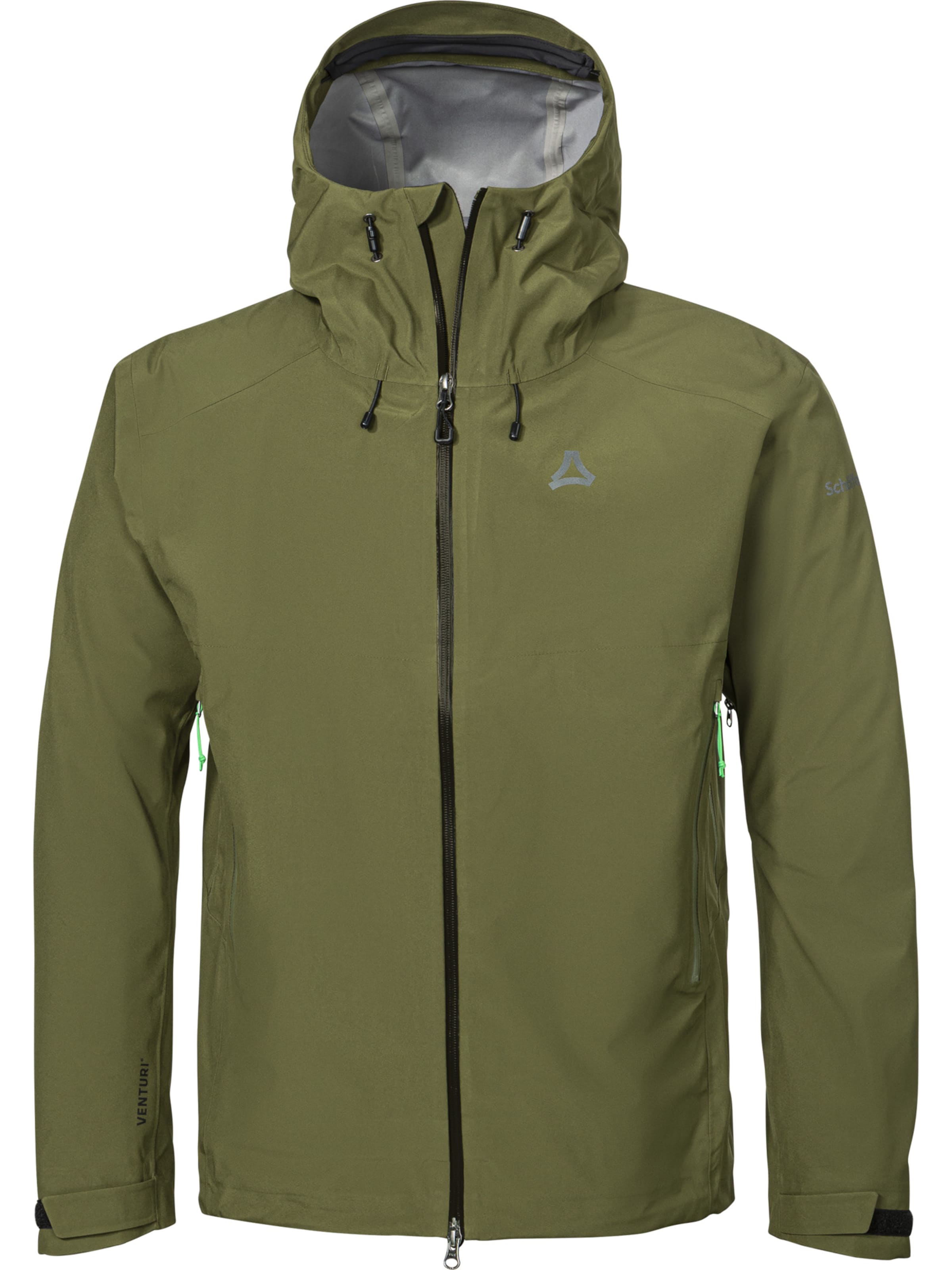 Schöffel Outdoorjacke 'Cascata' in Grün: Vorderseite
