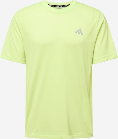 ADIDAS PERFORMANCE T-Shirt fonctionnel 'Ultimate Engineered ' en jaune fluo / gris, Vue avec produit