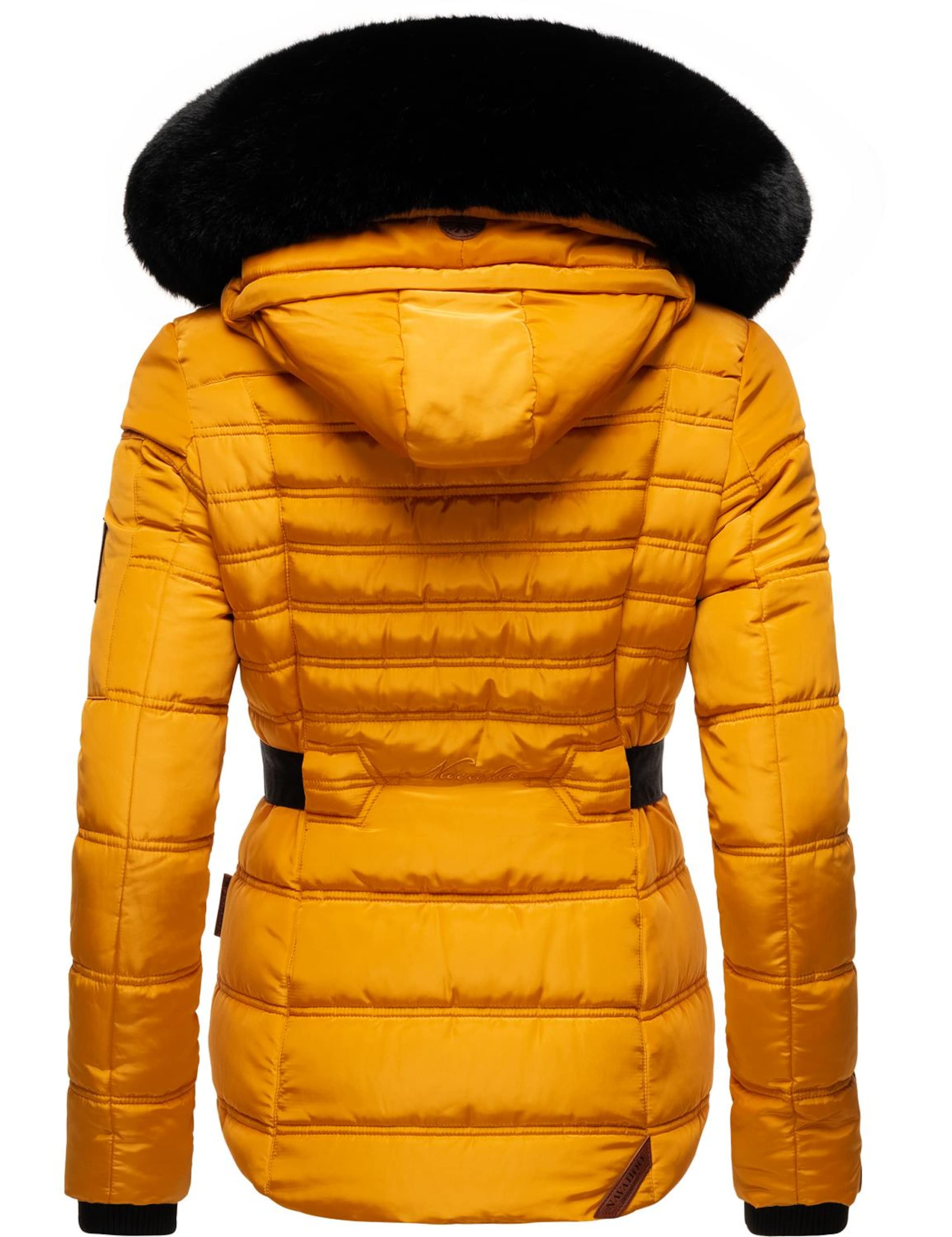 NAVAHOO Talvitakki 'Melikaa' värissä keltainen