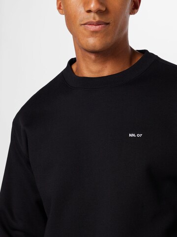 NN07 Sweatshirt 'Briggs' i svart