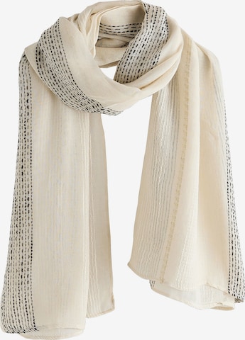 Next Huivi 'Sparkle' värissä beige: etupuoli