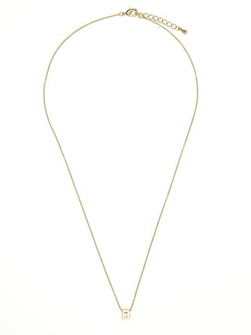 Luxenter - Cadena 'Alphabet B' en oro: frente
