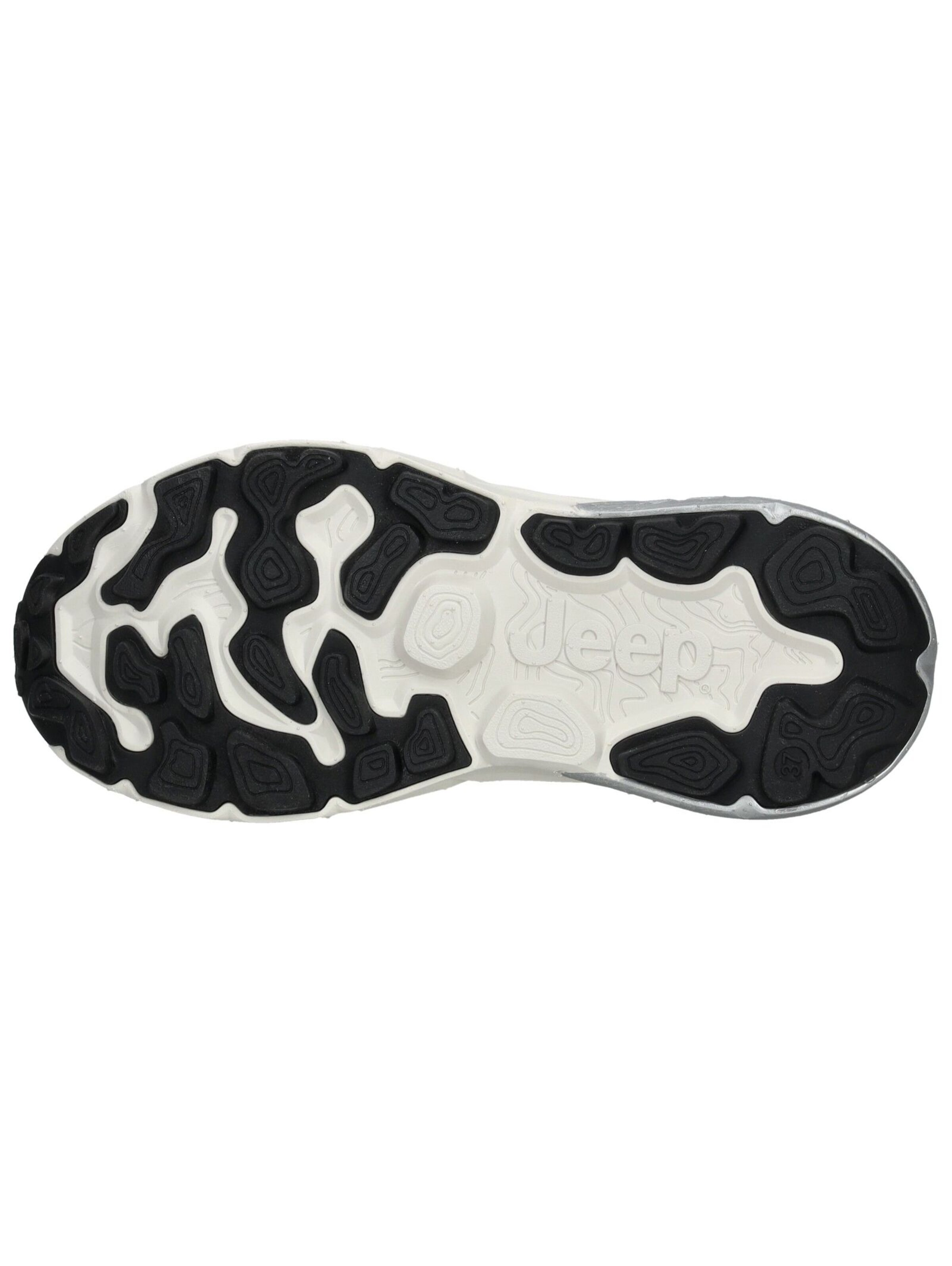 Sneaker bassa di Jeep in argento