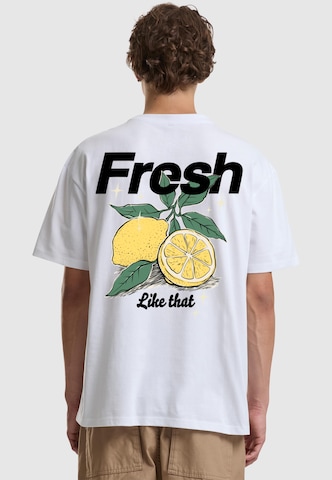 Mister Tee Shirt 'Fresh Like That' in Wit: voorkant