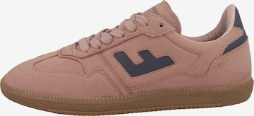 Baskets basses ' Burela Slim ' Flamingos Life en rose : devant