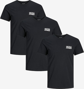 JACK & JONES Shirt 'Corp' in Schwarz: Vorderseite