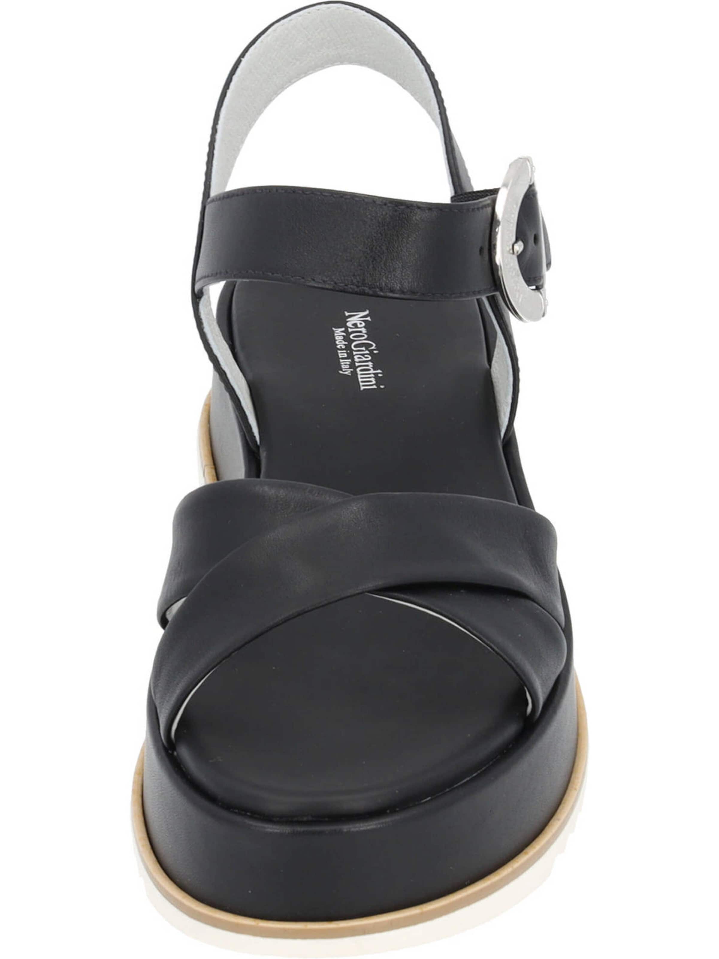 Nero Giardini Sandalen met riem 'E410740D' in Zwart