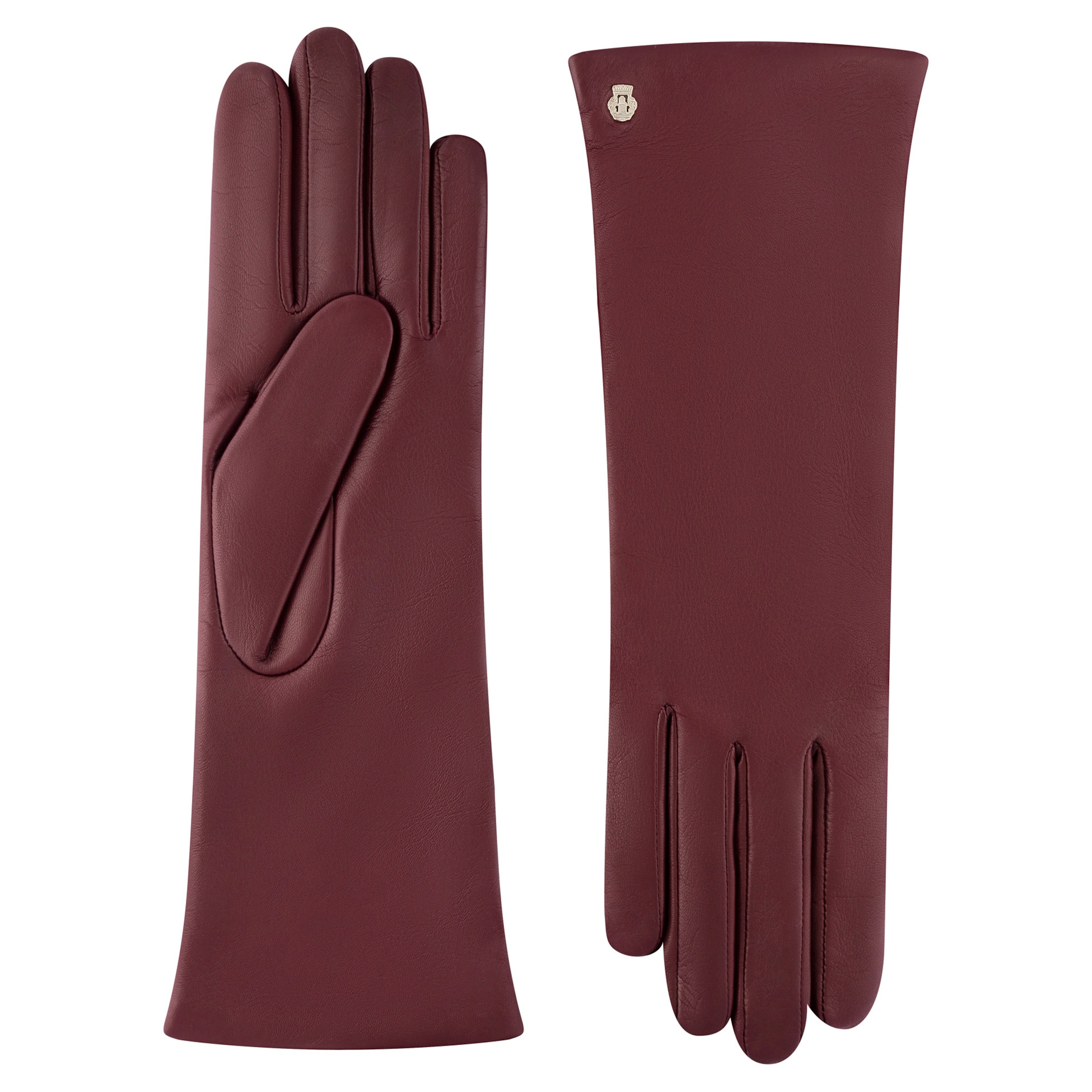 Roeckl Lederhandschuhe 'MOSKAU' in Rot: Vorderseite