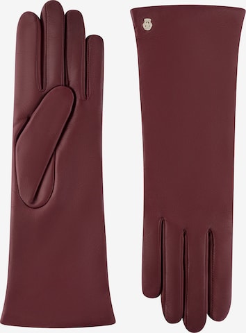Roeckl Lederhandschuhe 'MOSKAU' in Rot: Vorderseite