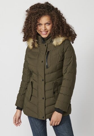 Parka d’hiver KOROSHI en vert