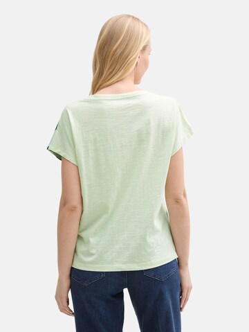 TOM TAILOR Shirt in Green
