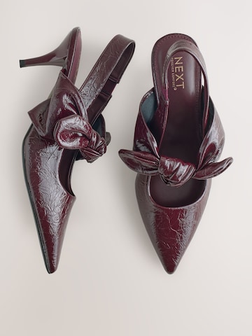 Next Slingpumps in Rot
