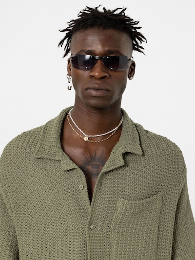 VAMOS CLO Button Up Shirt in Khaki, Item view