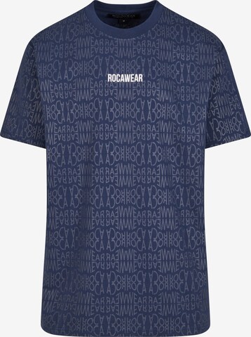 ROCAWEAR Shirt in Blauw: voorkant